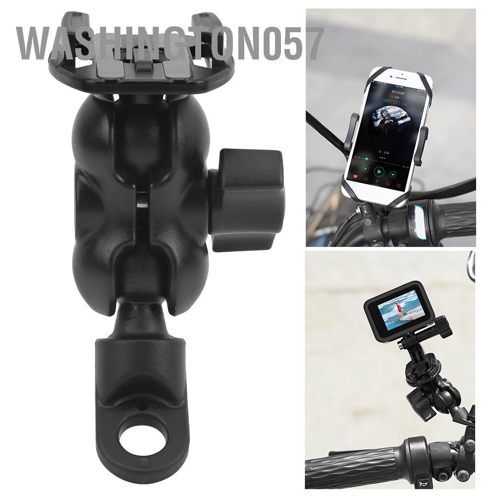 Có thể bán buônTELESIN Xoay 360 độ Xe máy Gương chiếu hậu Hỗ trợ Kẹp Chân đế Camera Chuyển động Washington057 Hàng giao ngay