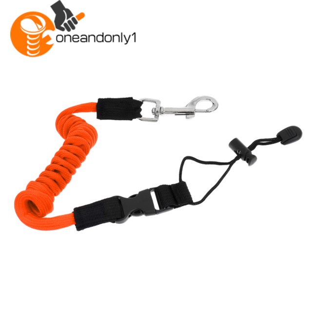 Dây Dắt Mái Chèo Thuyền Kayak Co Giãn 55.12 Inch / 140cm Có Khóa Đồng Chống Thất Lạc