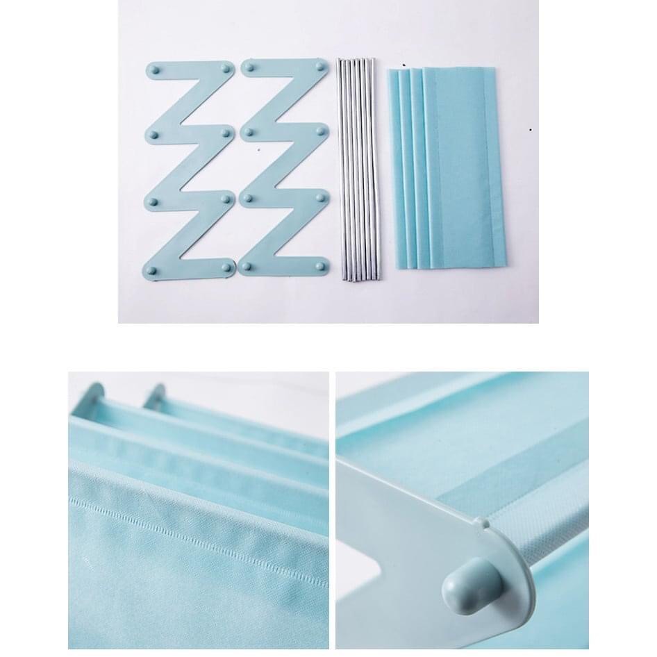 Kệ để giày dép 4 tầng chữ Z có thể tháo rời