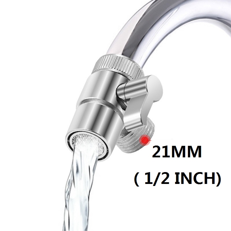 Van chia nước đa năng, 1 đầu vào 22mm, 2 đầu ra nước