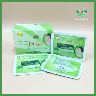 [1 miếng]Mặt Nạ Dừa Cho Mắt🍀Cửu Long🍀Chống Thâm Chống Nhăn