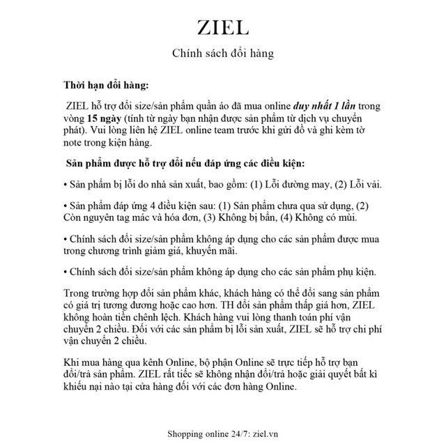 ZIEL Quần suông kẻ