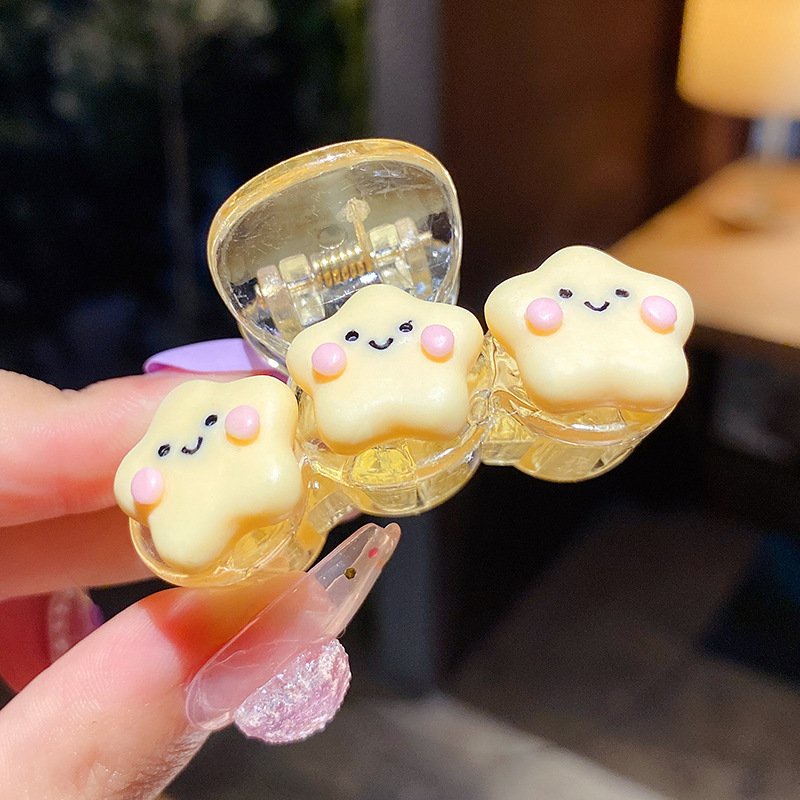 Kẹp càng cua họa tiết dễ thương cho bé gái