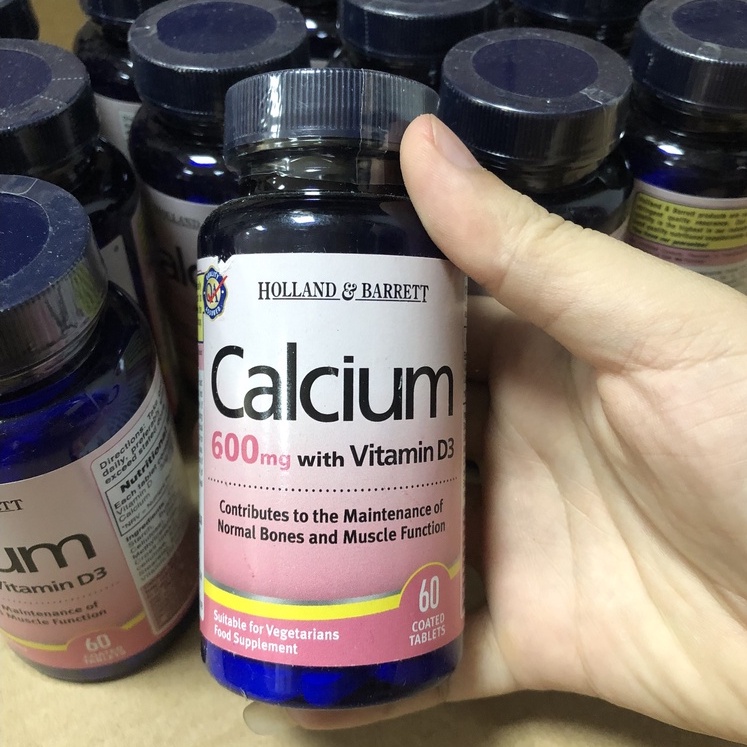 Calcium và Vitamin D3 - Bổ Sung Canxi và Vitamin D Cho Mẹ Bầu Trước và Sau Sinh - Hàng UK