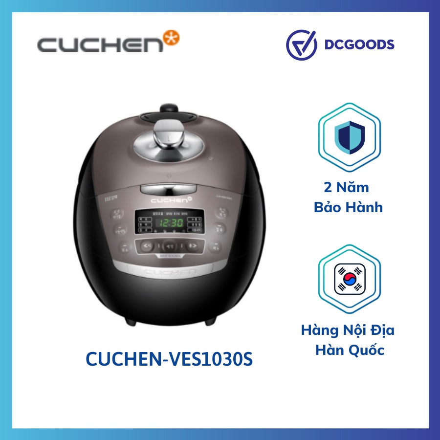 Nồi cơm điện cao tần Cuchen CJH-VES1030S 1,8L. Nồi cơm điện nhập khẩu Hàn Quốc