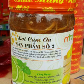 Chanh Muối Lát Mr.Hồ