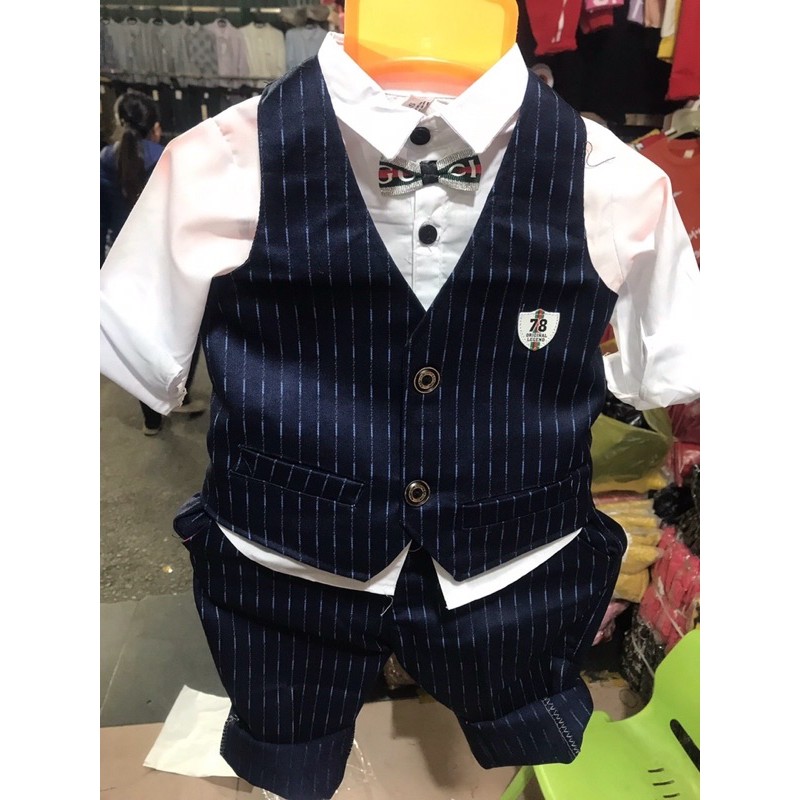 Bộ công tử cao cấp cho bé trai 8-16kg
