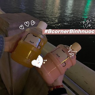 Bình Nước Nhựa Gấu Có Quai
