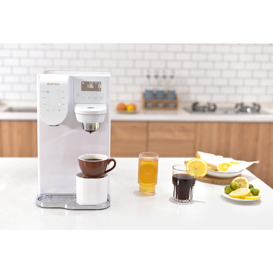Máy lọc nước RO để bàn đa năng Electeka E8B E8W - Thương hiệu Đan Mạch - Chức năng nước nóng - Chức năng pha trà cafe