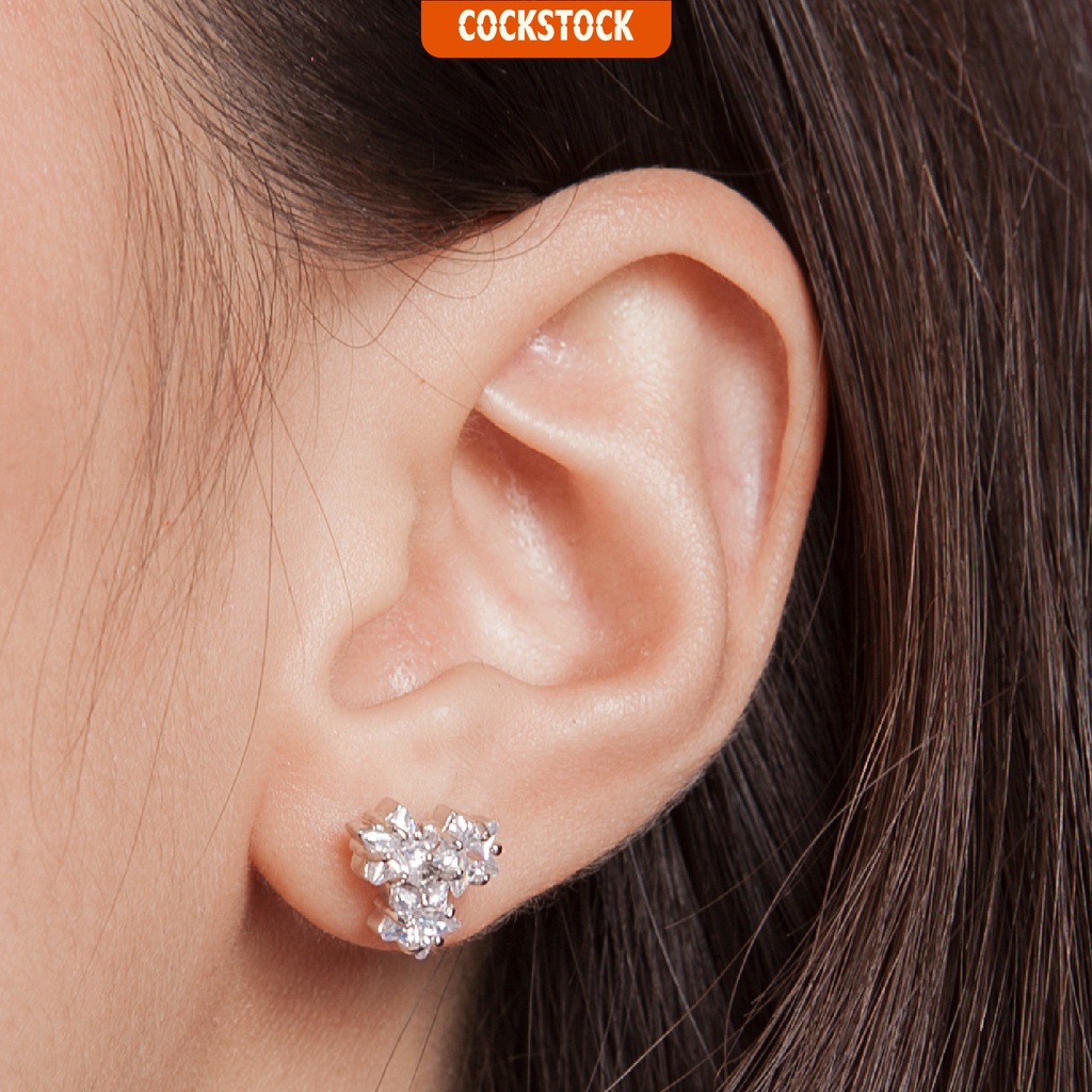 Khuyên tai đá Triple Blink Star Earring CockStock