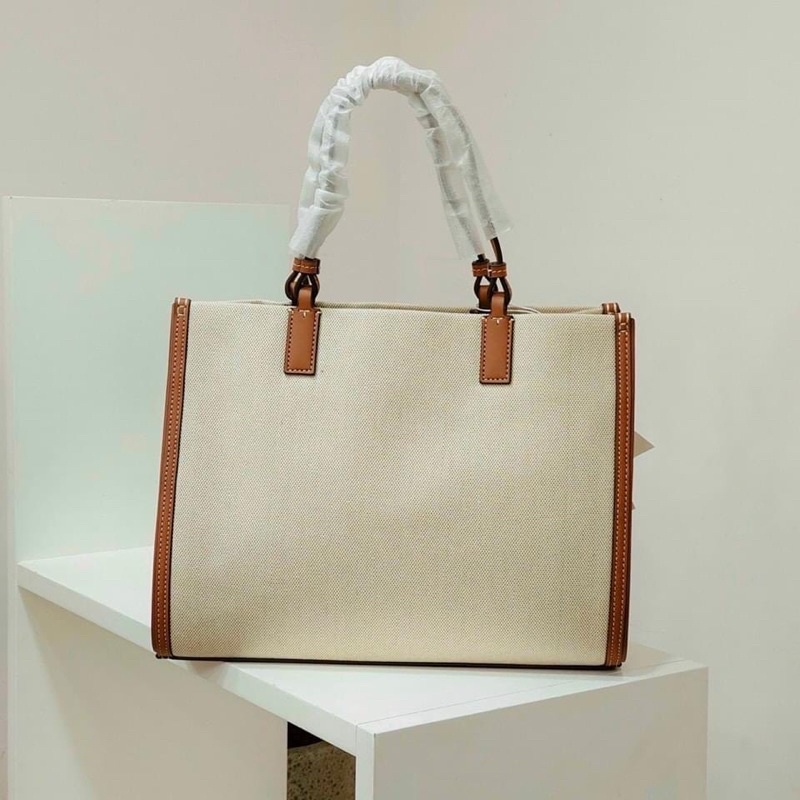 Túi Tote tory burch canvas