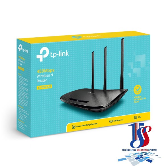 Router wifi TP-Link TL-WR940N Wireless N 450Mbps - Hàng chính hãng