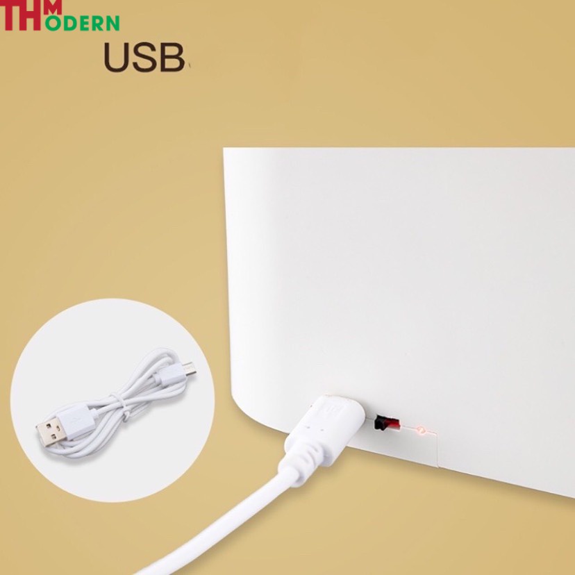 Đèn Học Để Bàn Bảo Vệ Mắt Sạc Pin SL-868 4000mAh 2 Màu Trắng Hồng An Toàn Khi Sử Dụng-THModern