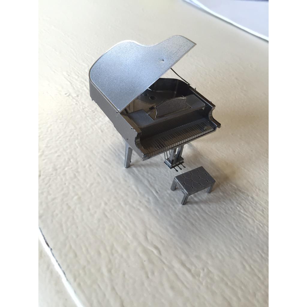 Mô Hình 3D Kim Loại Đàn Grand Piano