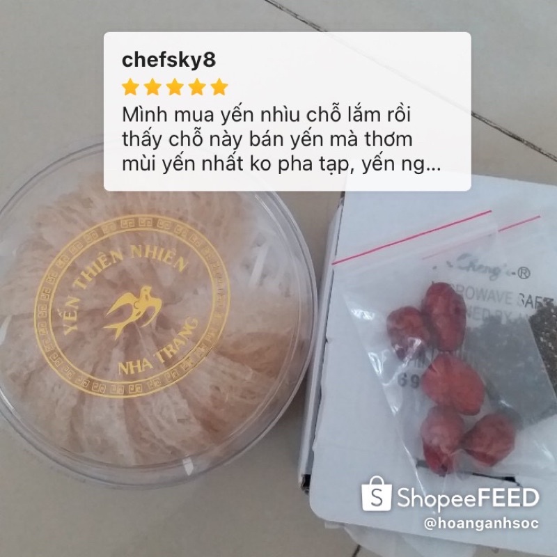 100g yến tinh chế- yến sào nha trang +🎁🎁🎁