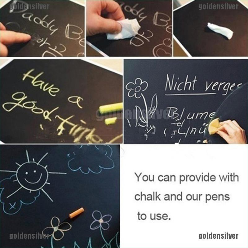 Sticker Bảng Đen Dán Tường Trang Trí Tháo Được