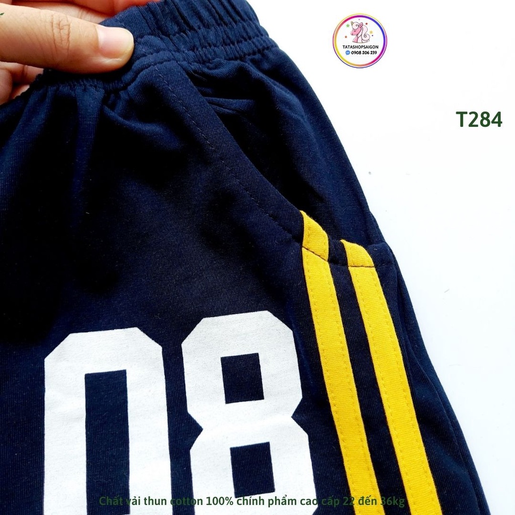 T284 Đồ bé trai size đại tay dài thu đông chất thun cotton chính phẩm cao cấp 22 đến 36kg