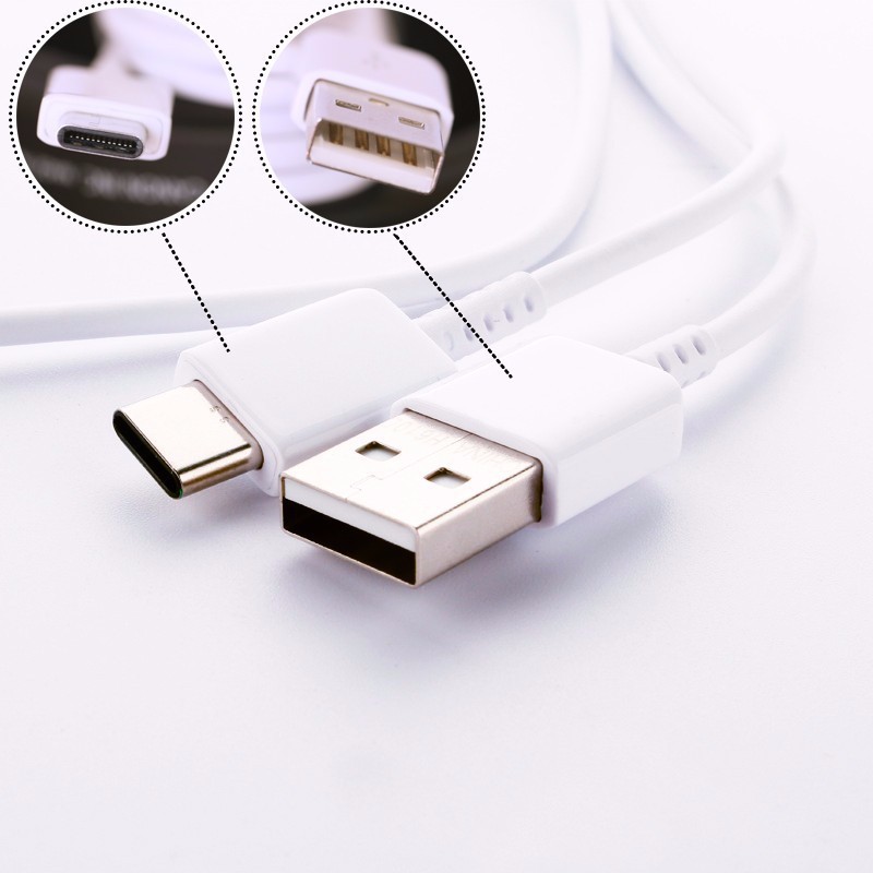 Cáp sạc Samsung A50 chính hãng chuẩn Type C