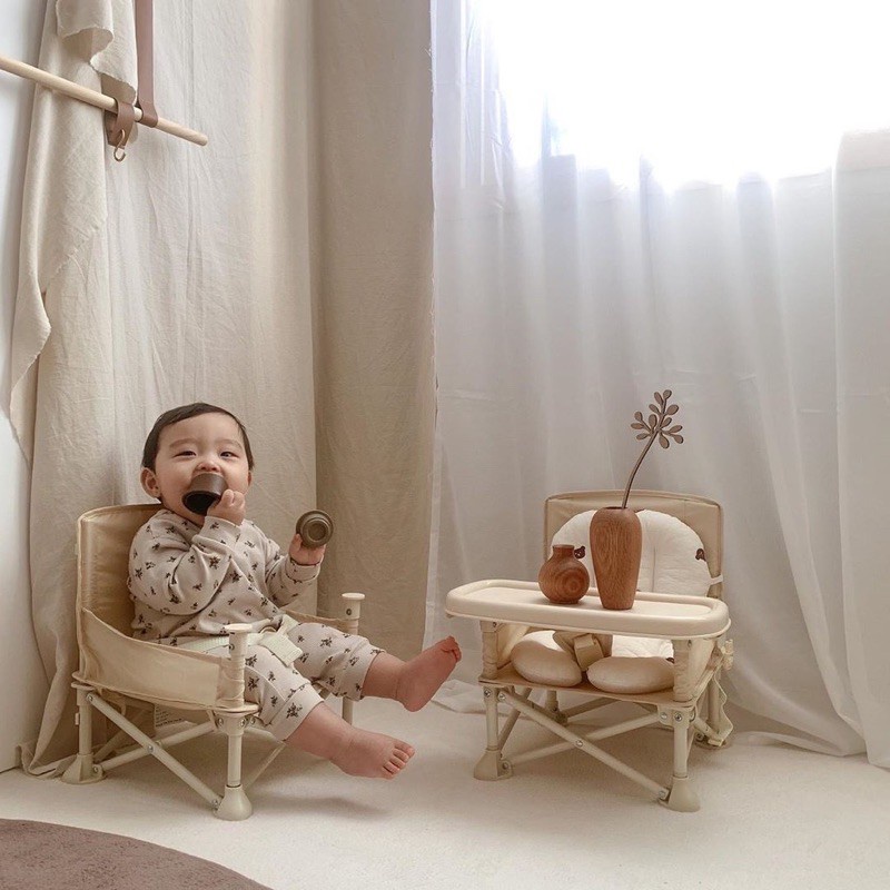 Ghế Ăn Dặm Cho Bé Ấm Baby Có Thể Gấp Gọn Tiện Lợi Ấm Gift Decor