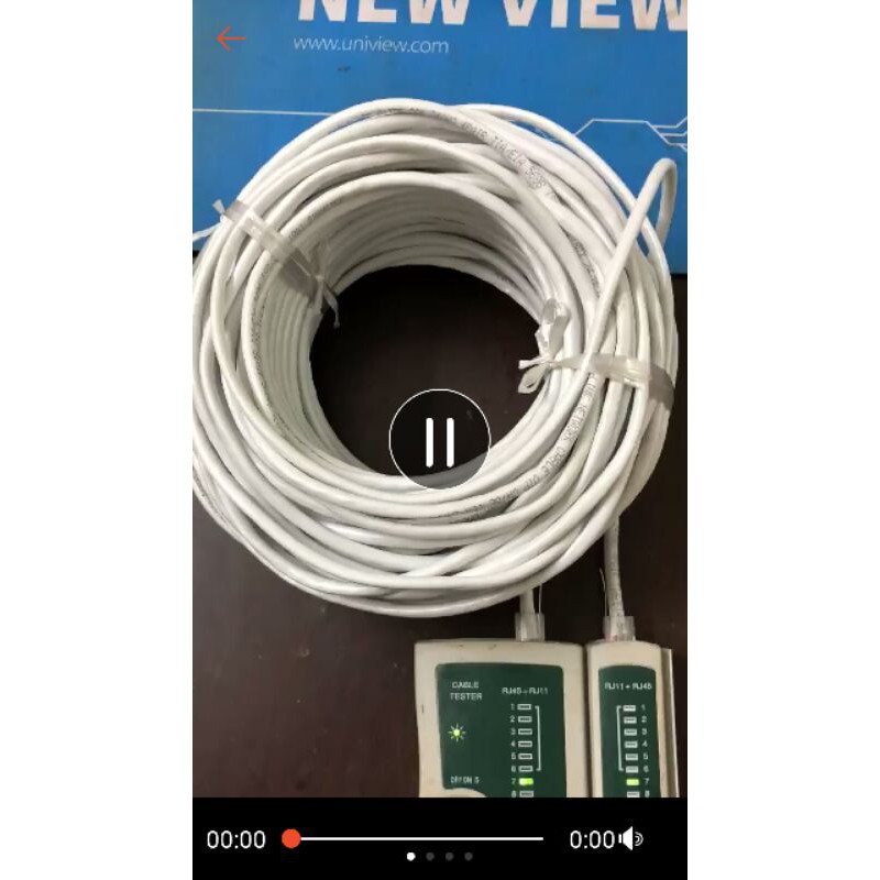 Dây cáp Mạng internet -bấm sẵn 2 đầu CAT 5E xịn