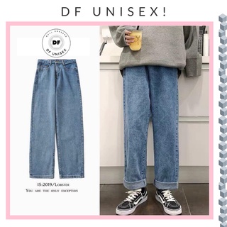 Quần Jean Nam Nữ Ống Rộng Quần Baggy Form Rộng Dáng Suông Phong Cách Unisex | DF Unisex