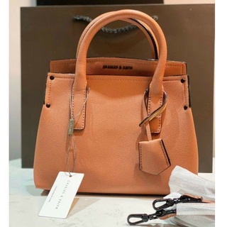 túi xách cao cấp c.n.k mẫu mới màu gạch CK2-30270316-1 kèm charm 21.5 x 19.5 x 9.5cm