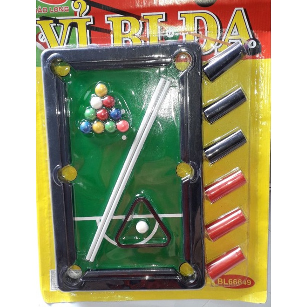 Bàn bida lổ có chân bằng nhựa kích thước 42*22cm