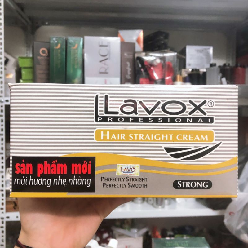 Thuốc ép tóc, duỗi thẳng tóc Lavox 500mlx2