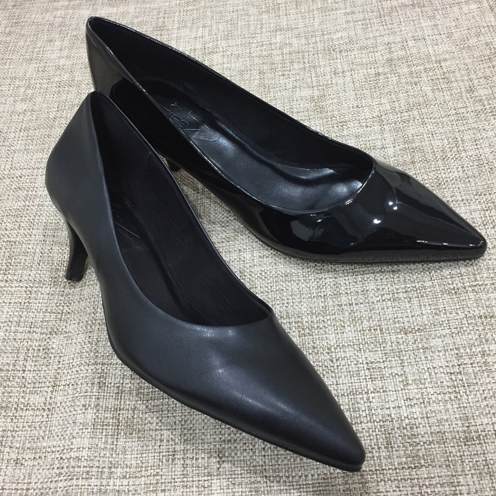 [RẺ VÔ ĐỊCH] Giày cao gót nữ truyền thống 5cm gót nhọn mũi nhọn - sử dụng forrm giày xuất khẩu EU SrM830