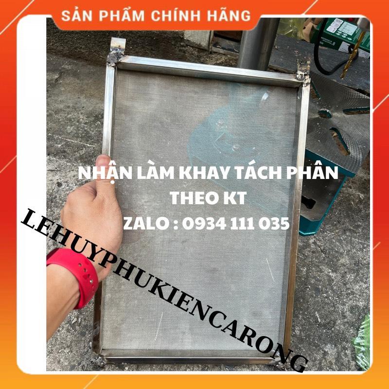 Khay Tách Phân Hồ Cá INOX 304 , Khay Lọc, Tách Cặn Bẩn Kích Thước Làm Theo Yêu Cầu