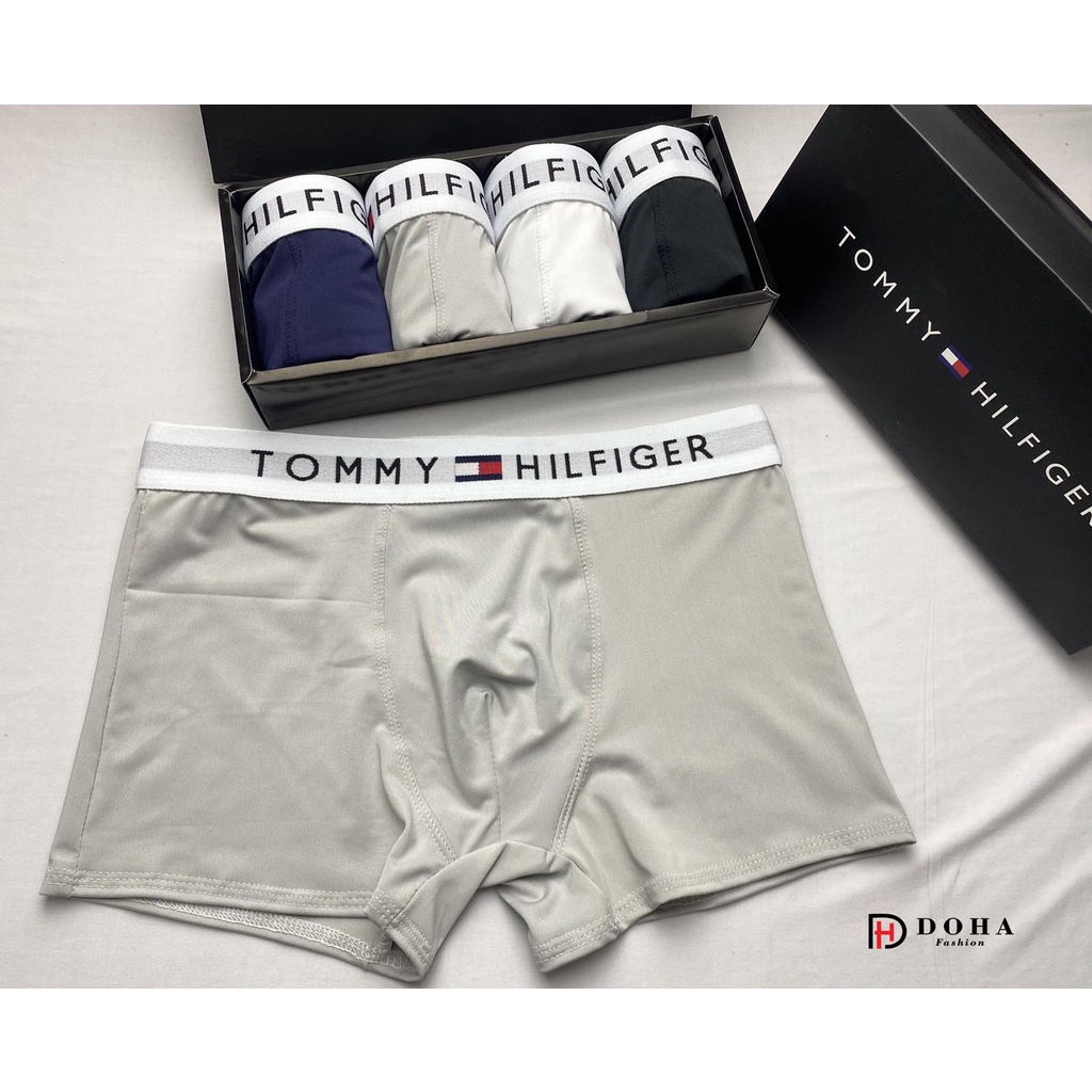COMBO 4 Quần Lót Nam Thun Lạnh Co Giãn 4 Chiều TOMMY - Quần Lót Nam TOMMY Cao Cấp