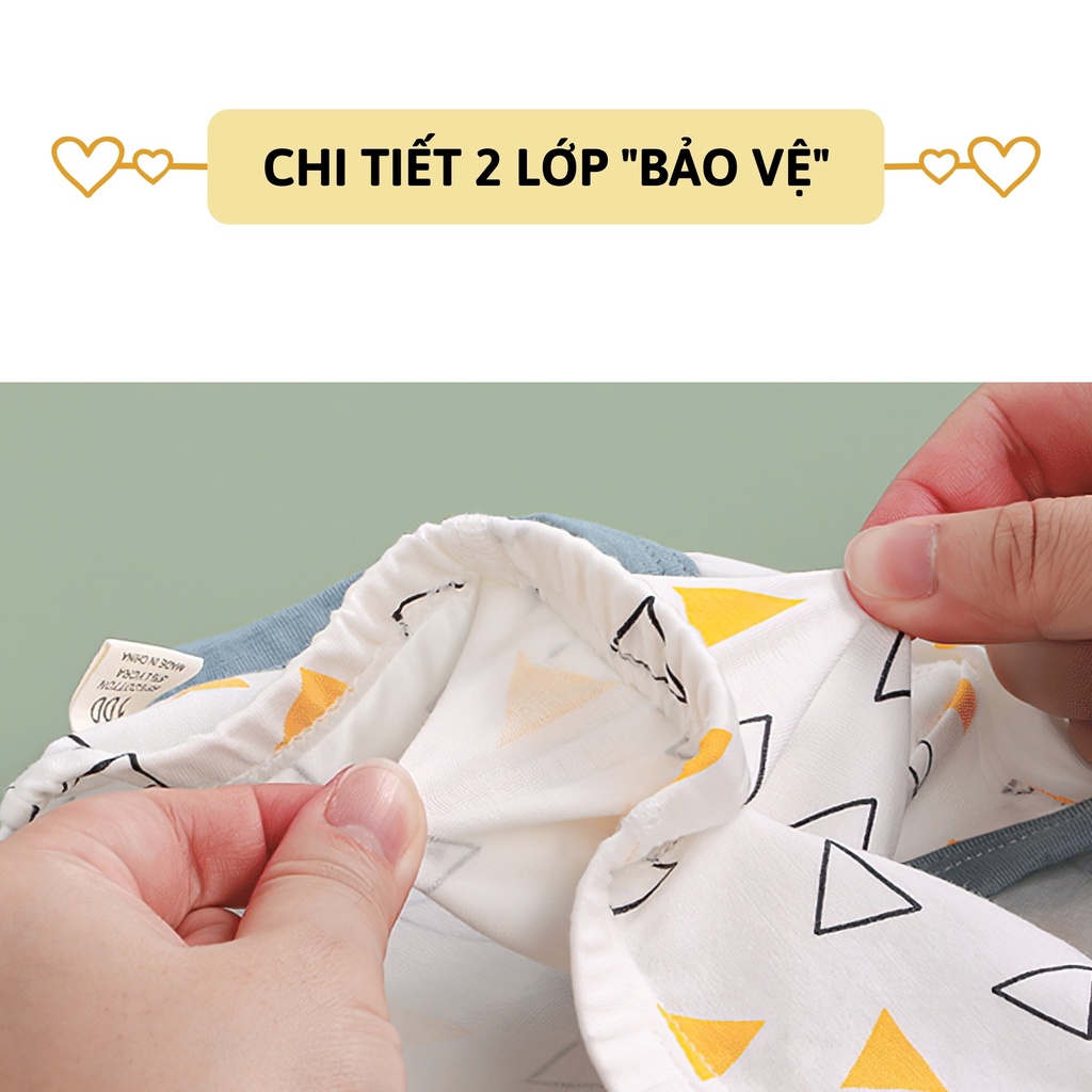 Set 3 quần lót bé trai tam giác 27kids Quần chip bé trai vải khử khuẩn công nghệ mới họa tiết dễ thương BSUW2