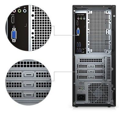 PC Dell Vostro 3670 i5 Tặng kèm chuột và bàn phím