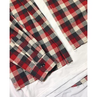 FLANNEL CARO NÓN // ĐỎ ĐEN - MADE BY TWOCE