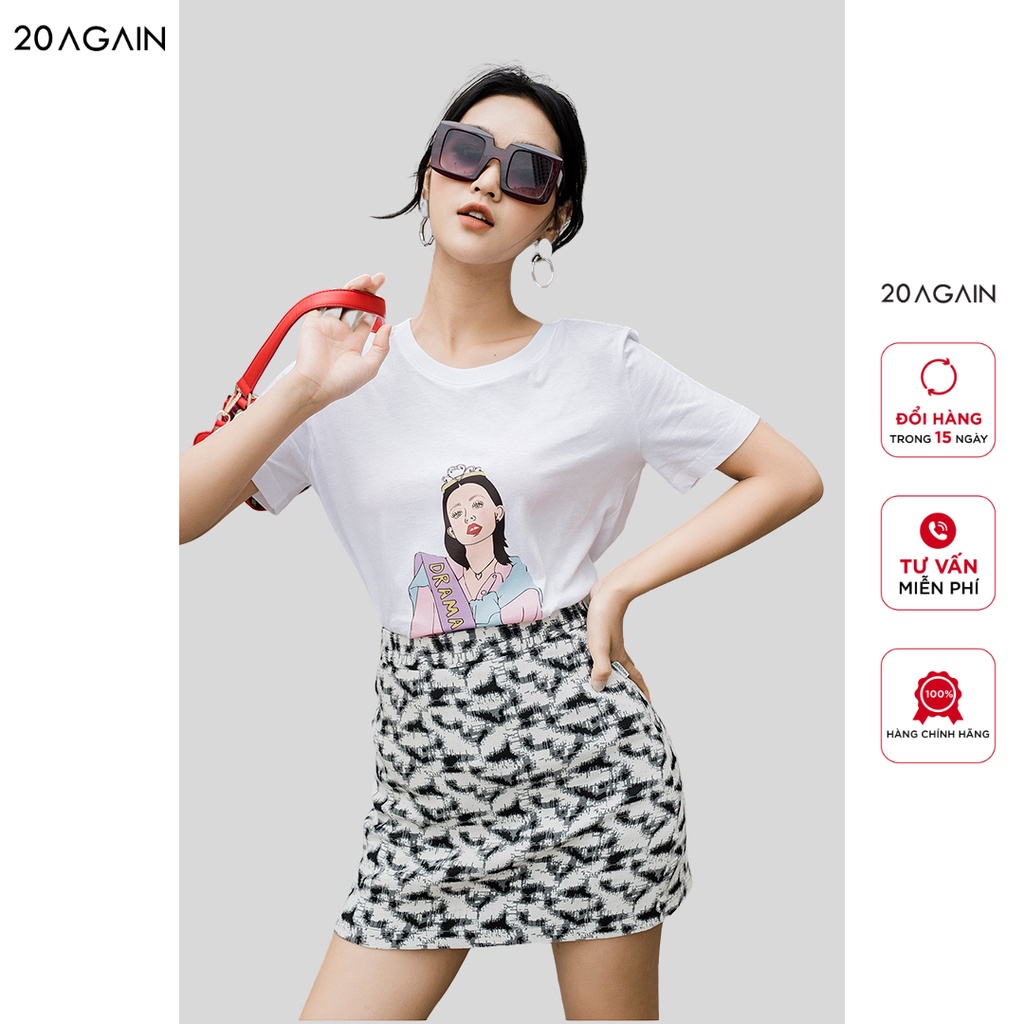 [Mã WABR1512 giảm 12% đơn 99K] Áo Tshirt in hình 20AGAIN ATA1468