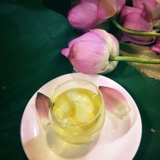 Chà xanh ướp hoa Sen Tây Hồ