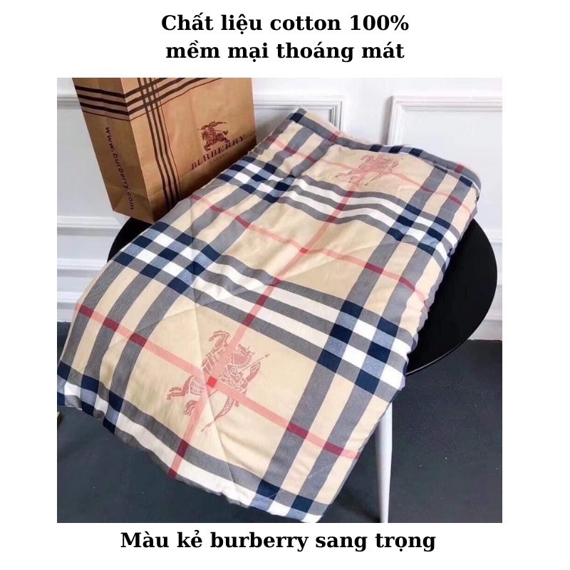 Chăn Hè Thu Cotton Đũi Các Mẫu Giá Rẻ