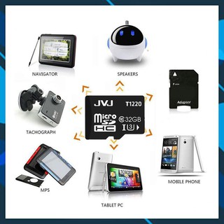 ⚡FREE SHIP⚡ Thẻ nhớ 64Gb/32GB/16GB/8GB/4GB/2GB Thẻ nhớ  JVJ  Class 10 Tốc độ cao chuyên dụng cho điện thoại, camera