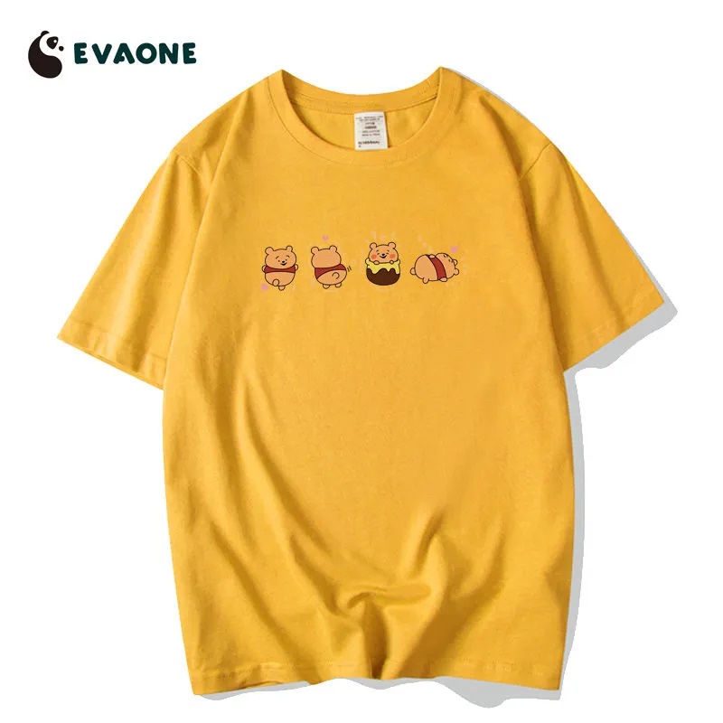 Áo Thun HIIXIIVI 100% cotton Tay Ngắn Cổ Tròn Thời Trang Mùa Hè Phong Cách Hàn Quốc Mới 2022