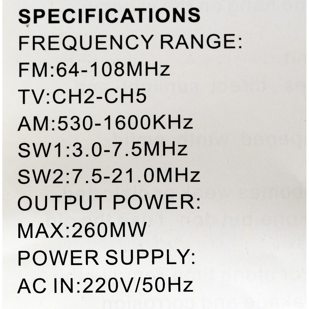 Radio SW 703