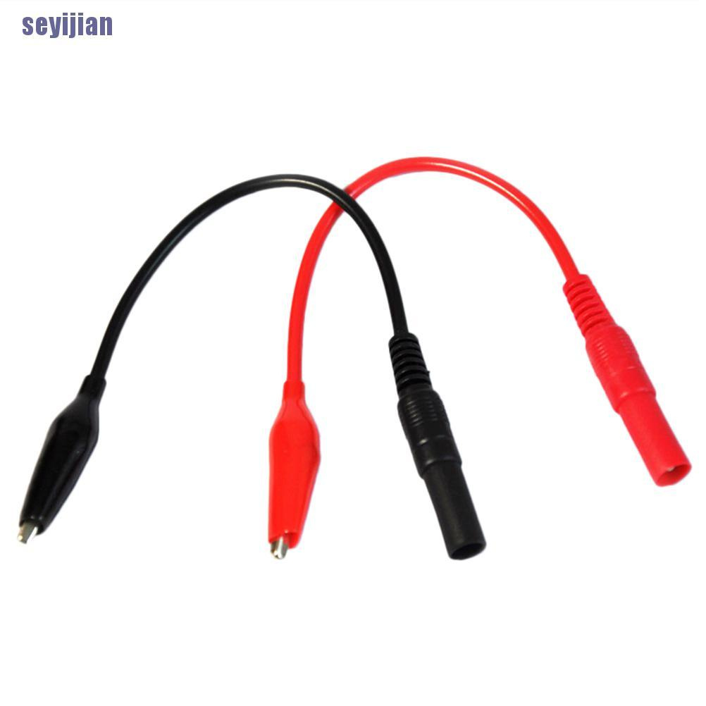 1 Cặp Dây Dẫn Kiểm Tra Đa Năng Và Kẹp Cá Sấu Cho Đồng Hồ Đo Fluke Vichy
