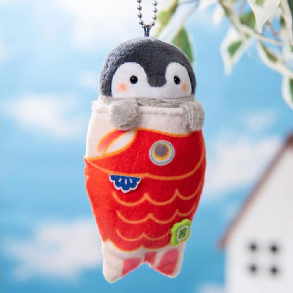 LANFY Móc Khóa Hình Cá Koi Nhồi Bông Đáng Yêu Giá Đỡ