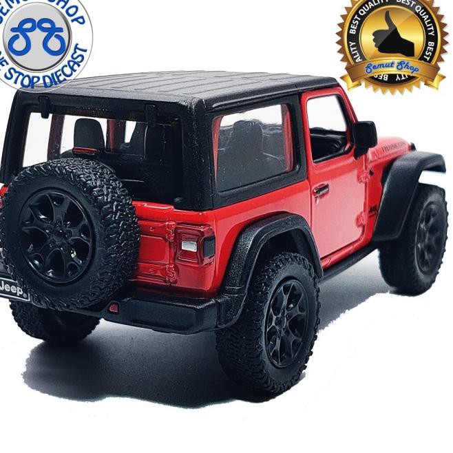 Mô Hình Xe Jeep Wrangler 2018 Màu Đỏ