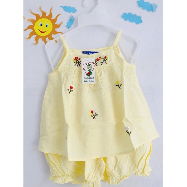 bé 5-20kg chất vải lanh Tole tôn hiệu Bảo Ngọc 2 dây đùi bé gái nhiều màu(ảnh chính chủ)