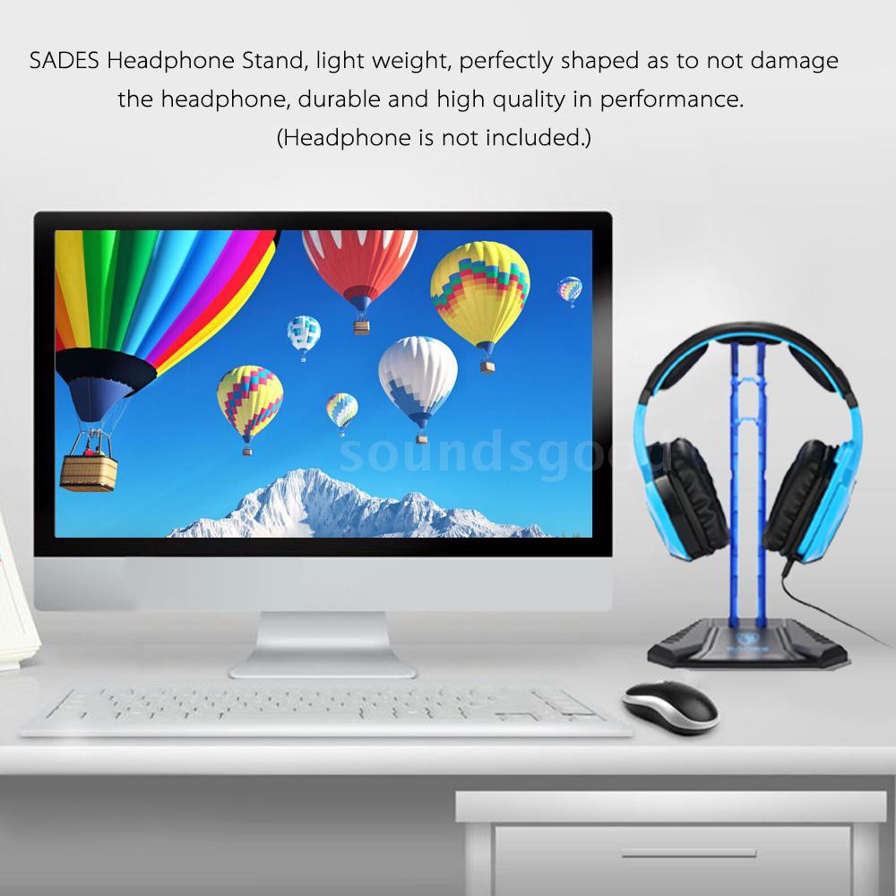 Đế để tai nghe gaming SADES kích thước 26x14x16cm Hàng nhập khẩu Thương hiệu mới 100%, chất lượng cao