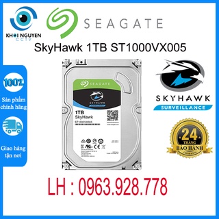 Ổ cứng Seagate SkyHawk HDD 1TB chuyên dùng cho camera