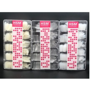 Móng Úp HSM Vuông, Nhọn, Tháng, Bầu, Tròn Nhám