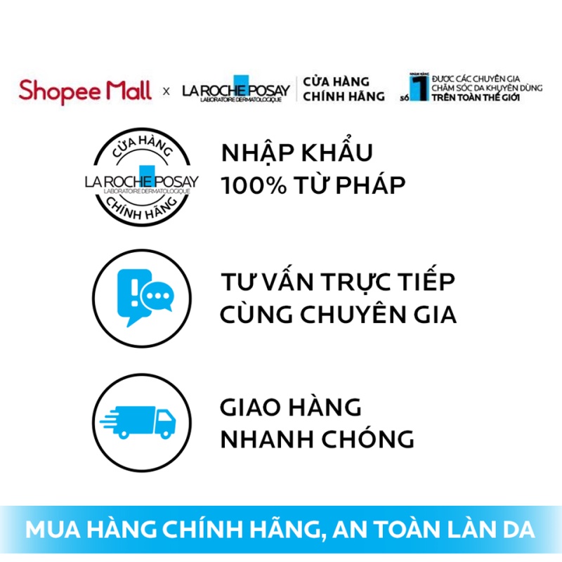 Bộ đôi kem dưỡng giúp trị mụn đầu đen, giảm bóng nhờn La Roche-Posay EffaclarK+ 40ml và Gel rửa mặt dành cho da dầu mụn