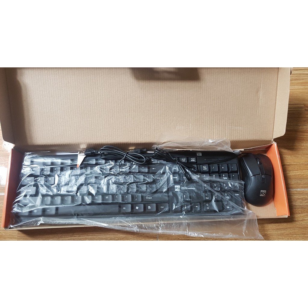 [Mã ELFLASH5 giảm 20K đơn 50K] Combo bàn phím chuột máy tính có dây R8 1901 | BigBuy360 - bigbuy360.vn