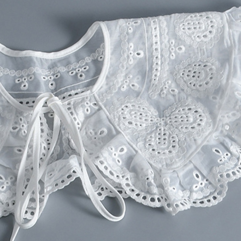 Cổ Áo Giả Thêu Họa Tiết Phong Cách Hán Phục Cổ Điển